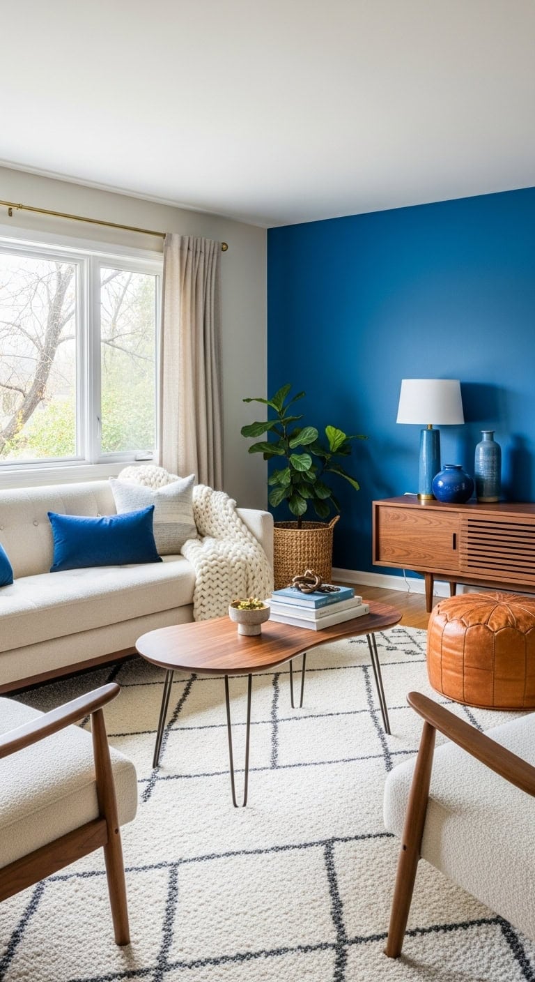 vibrant retro modern blend harmony