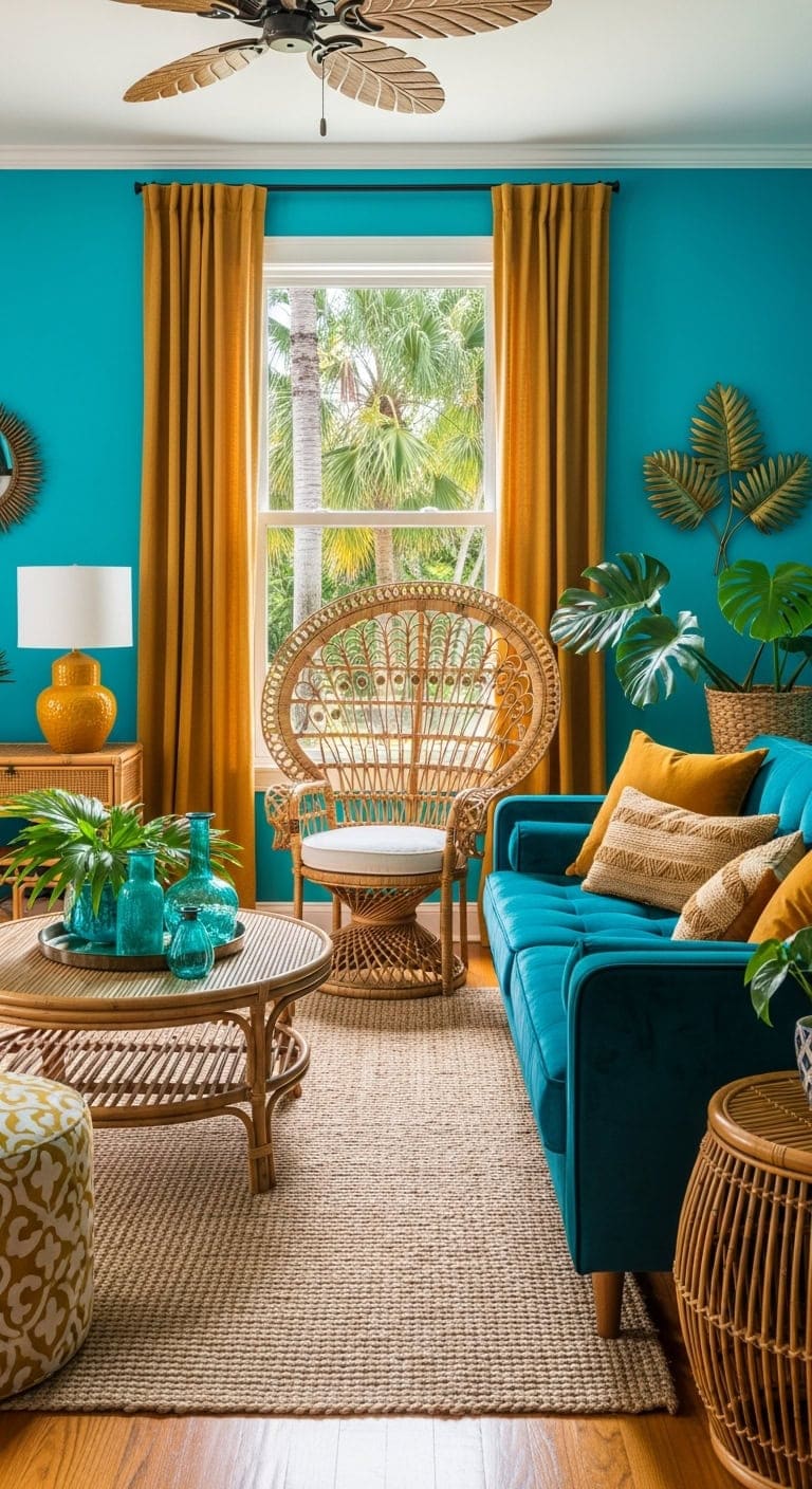 vibrant tropical collected vacation memories