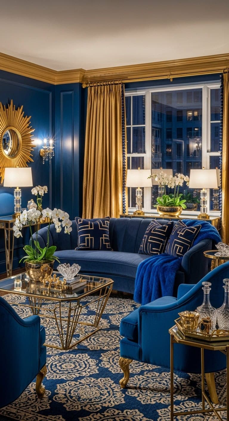 vintage hollywood regency glamour