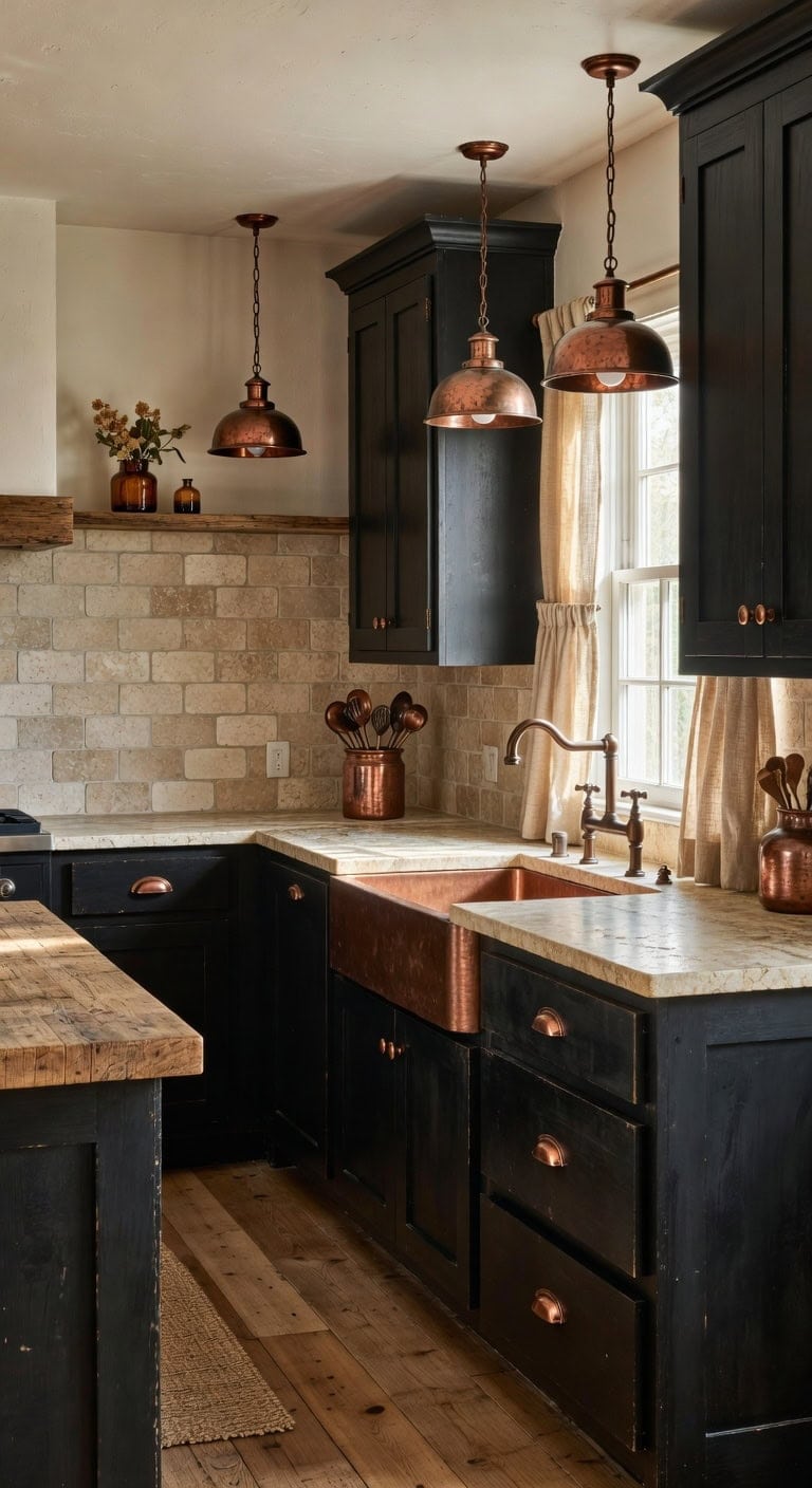 vintage soul with hammered copper