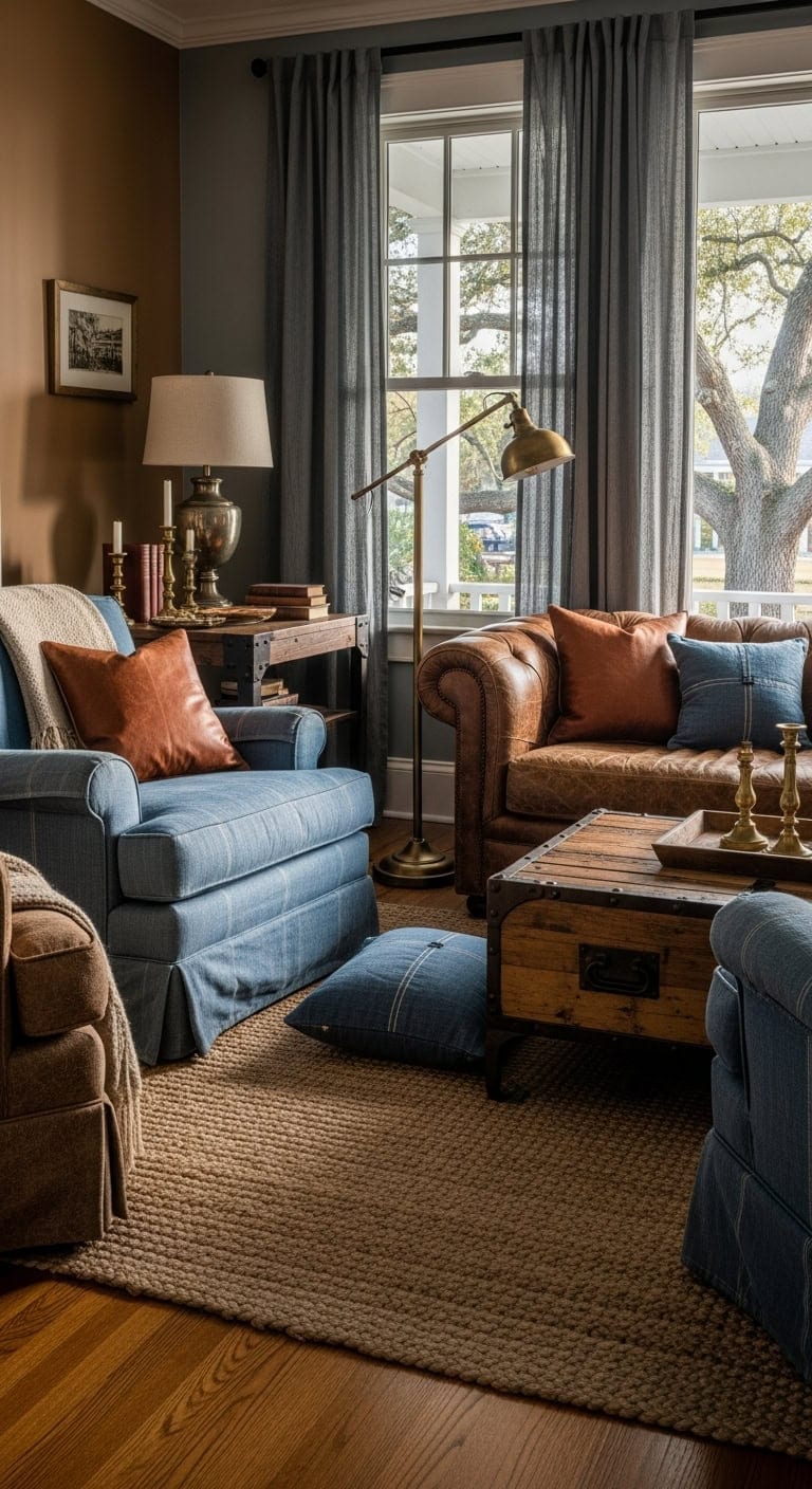 vintage worn faded comfortable