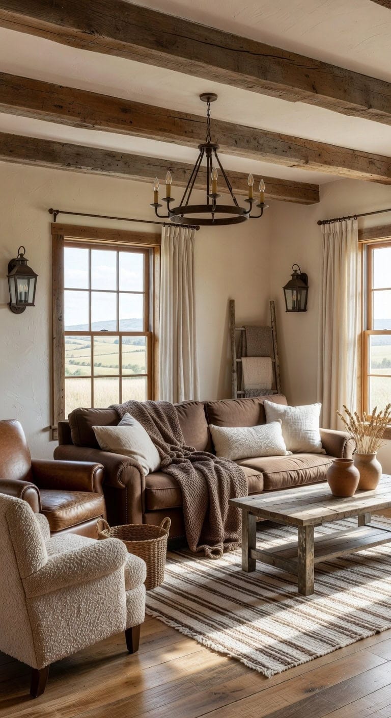 warm cozy farmhouse rustic charm