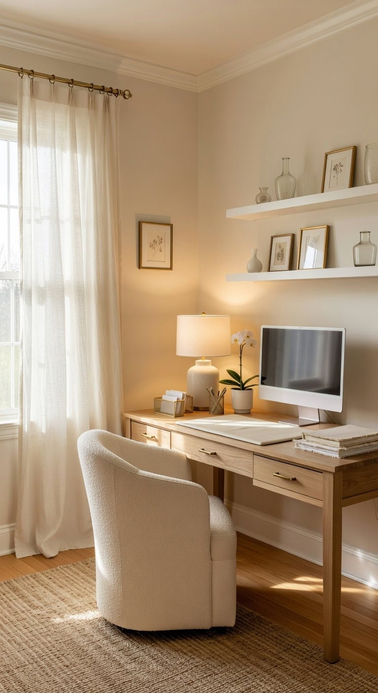 warm diffused layered transformative