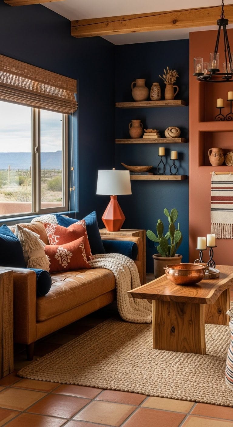 warm earthy grounded southwestern charm