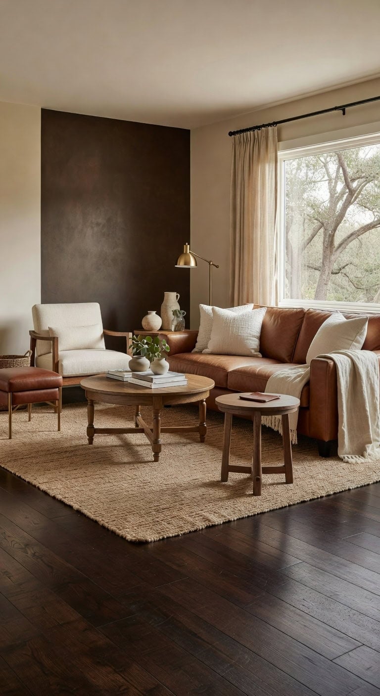 warm organic textured reflective