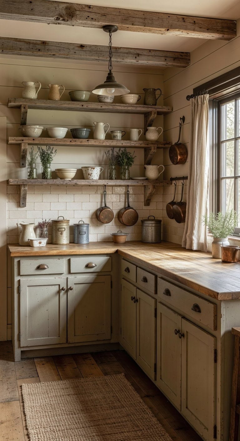 weathered reclaimed rustic authentic