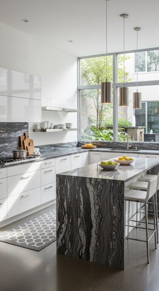 23 White Kitchen Cabinets With Granite Ideas That Create Perfect Pairs