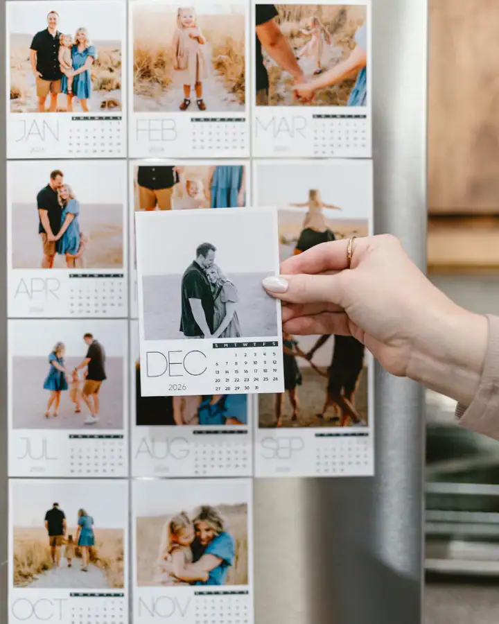 Custom photo magnets