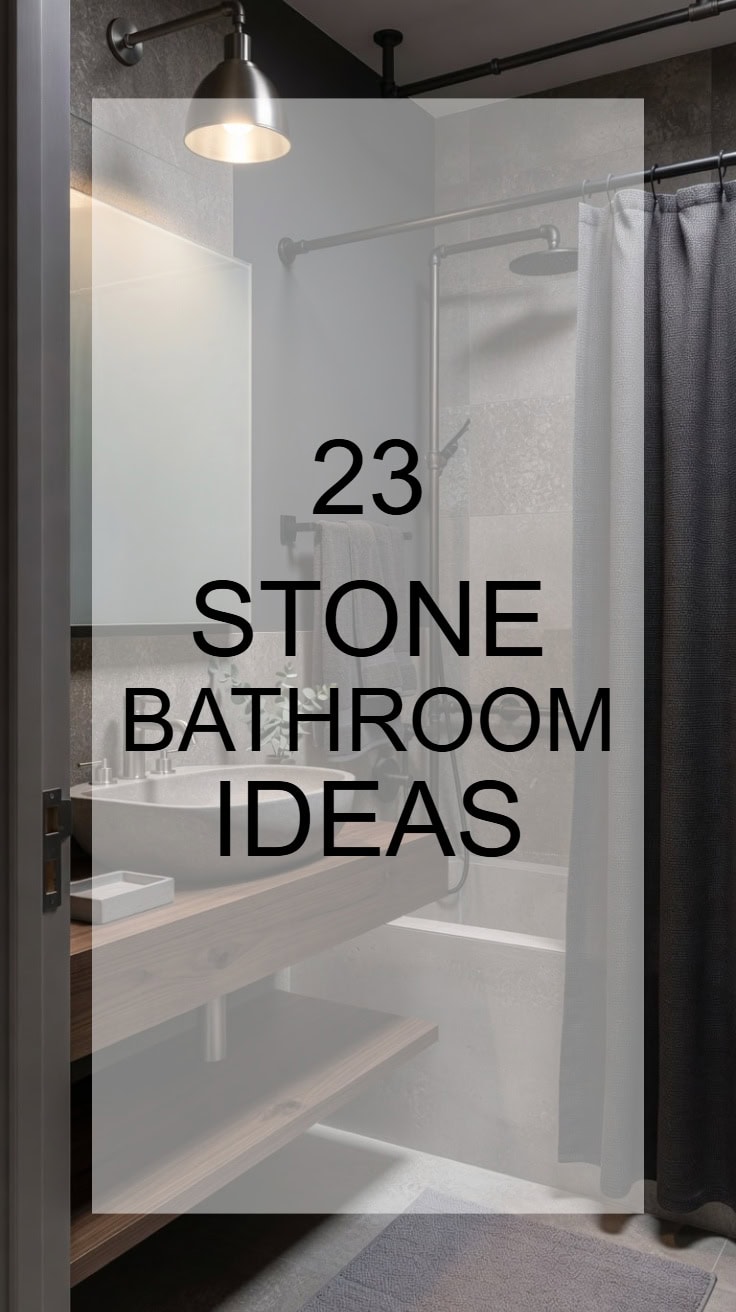 23 Stone Bathroom Ideas for Natural, Textured Spaces