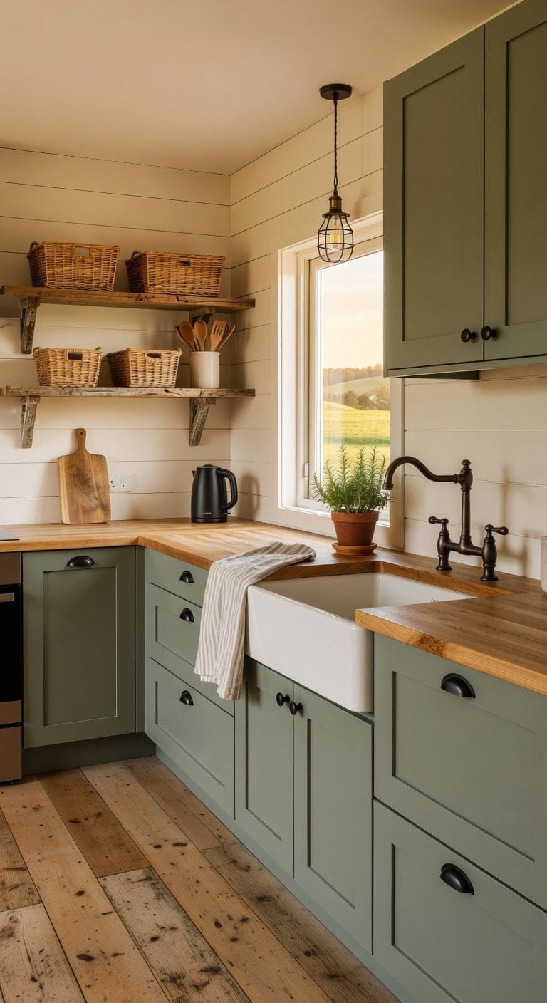 affordable farmhouse charm textural layers