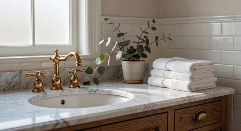 antique brass bathroom faucets 2026