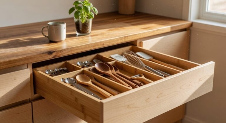 bamboo expandable drawer organizers