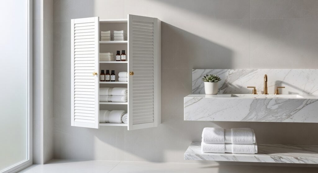 10 Best White Louvered Bathroom Storage Cabinets for 2026