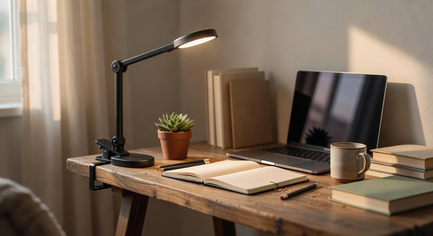 battery brightness clamp eye protection