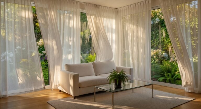 best sheer curtain panels