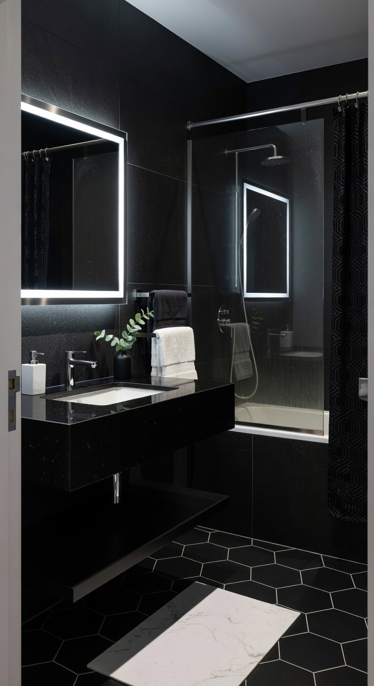 black quartz spa sanctuary