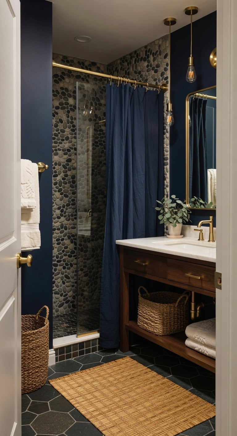 boho luxe river rock retreat