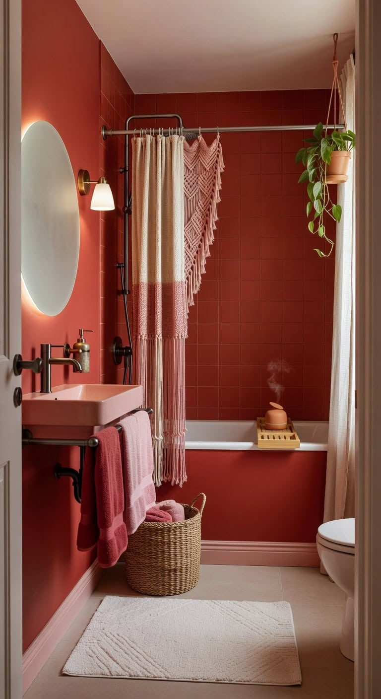 boho macram terracotta retreat