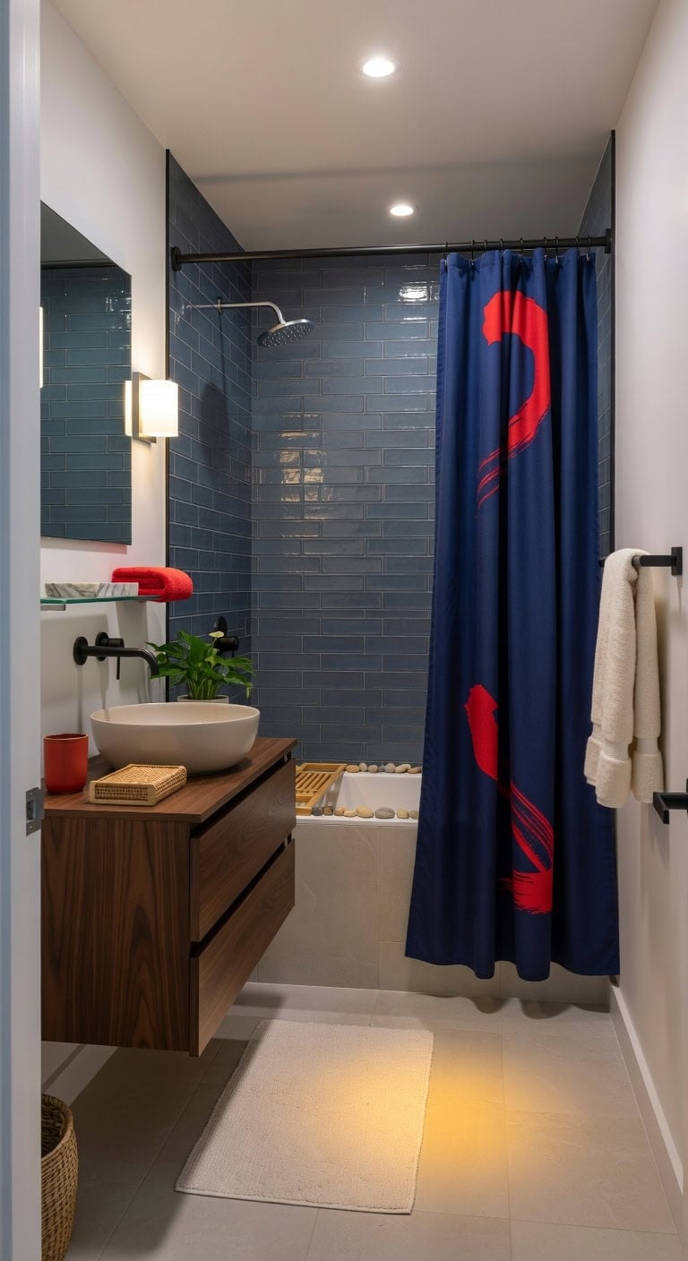 bold blue red stone textures