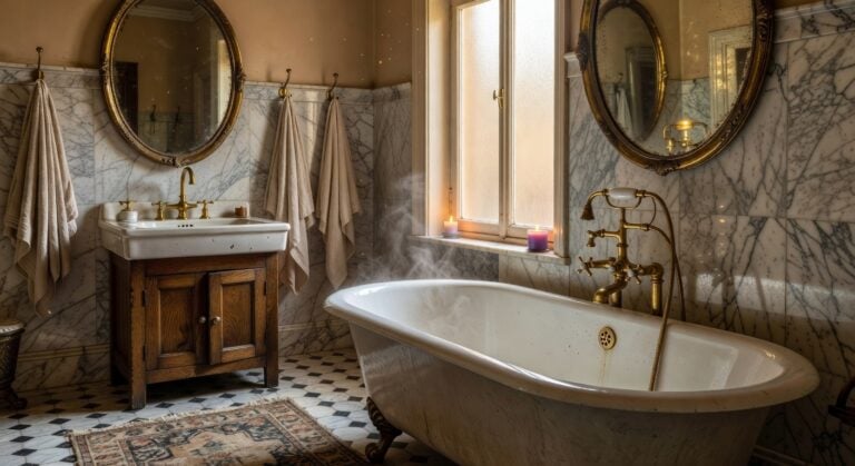 brass victorian style widespread faucets