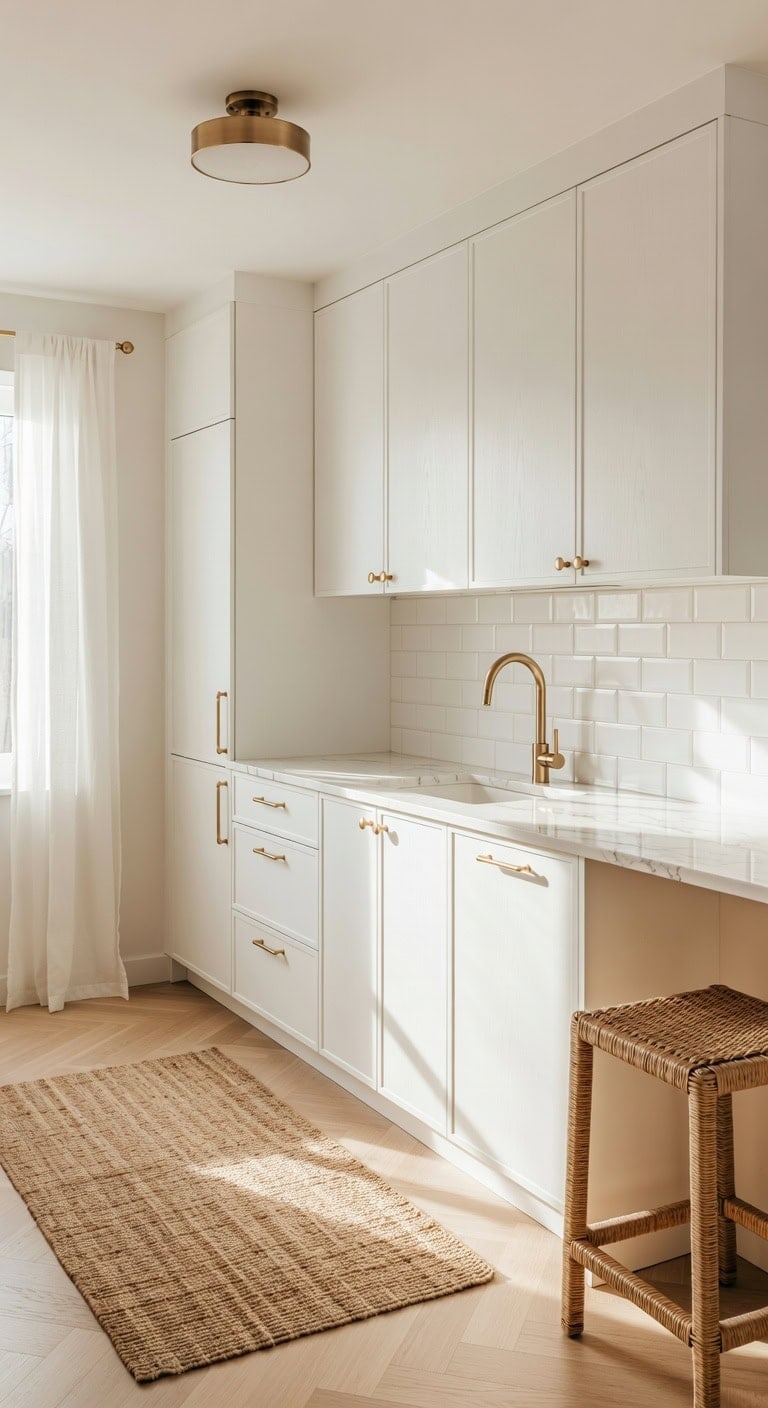 bright airy timeless kitchen design