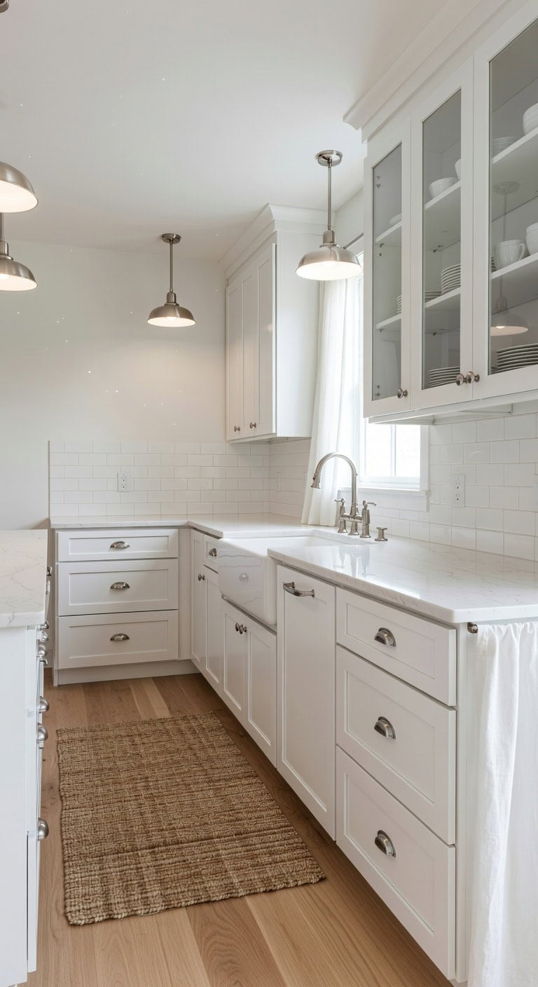 bright warm curated kitchen design