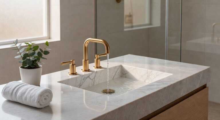 brushed brass bathroom faucets overview