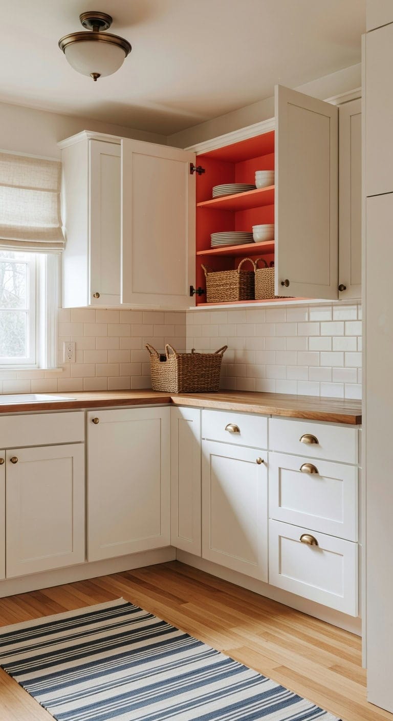 burst of unexpected intentional color