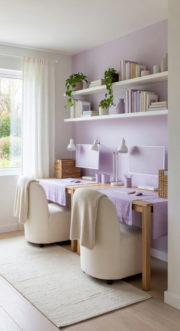 calming coworking space design