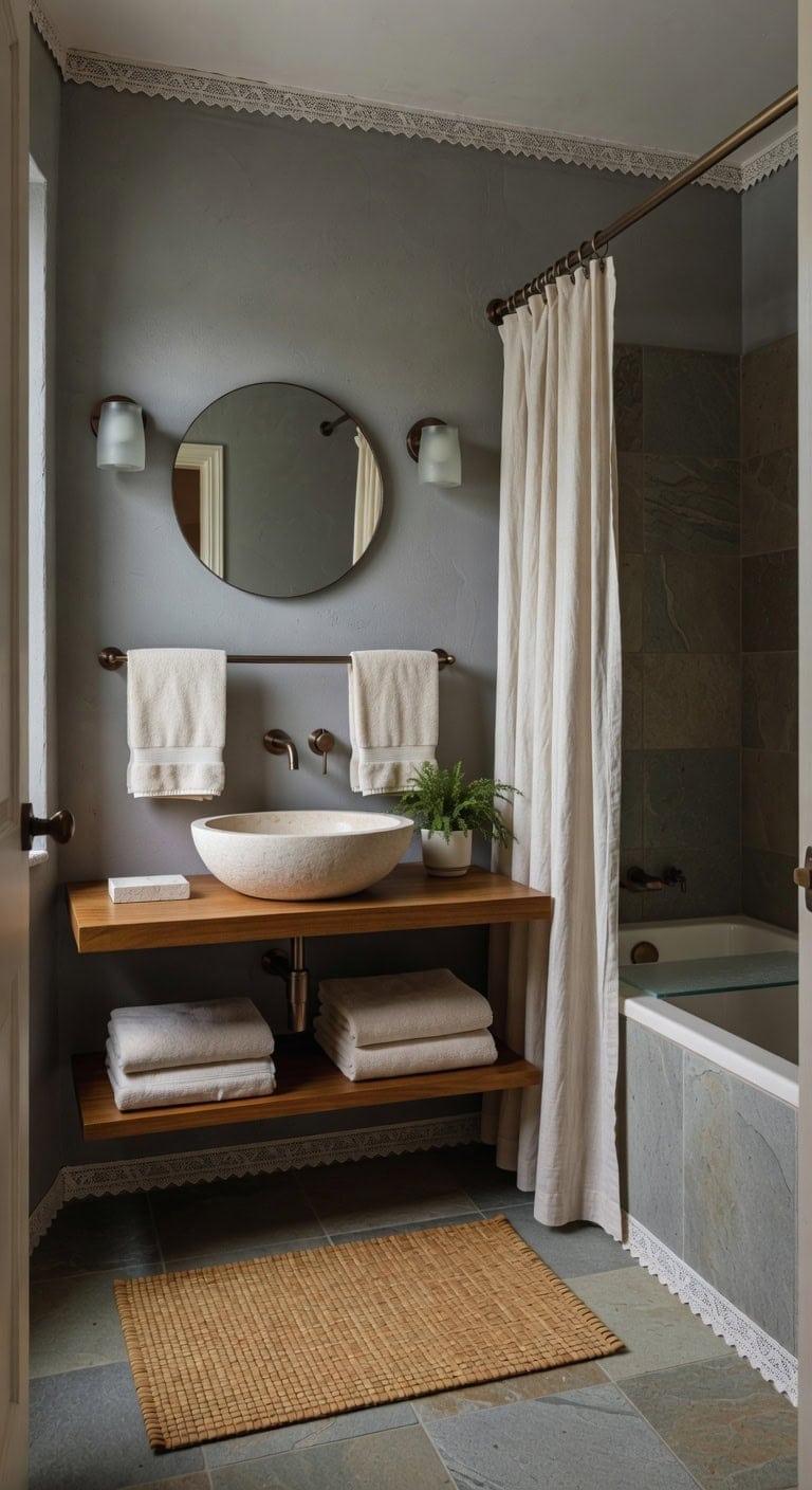 calming river stone spa retreat