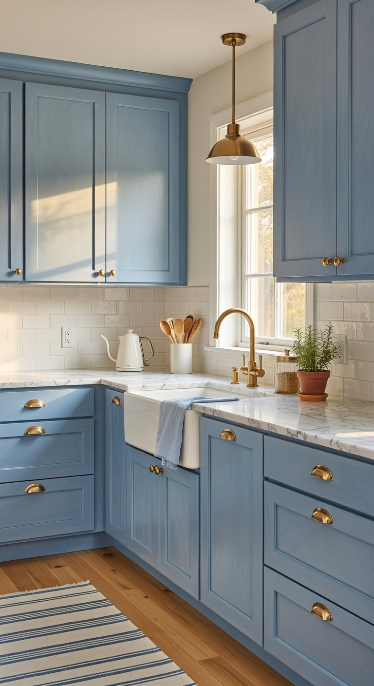 classic modern kitchen aesthetic