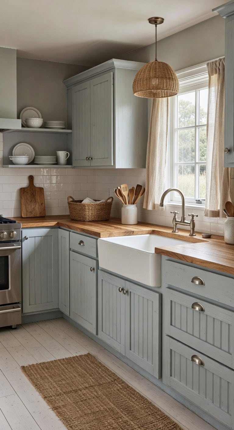 coastal farmhouse palette collected atmosphere