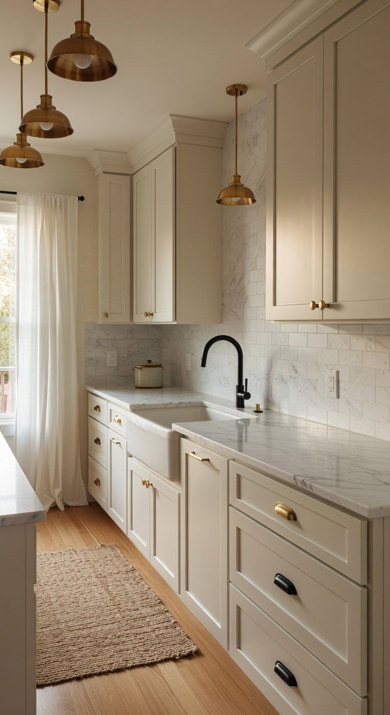 collected blended layered transitional