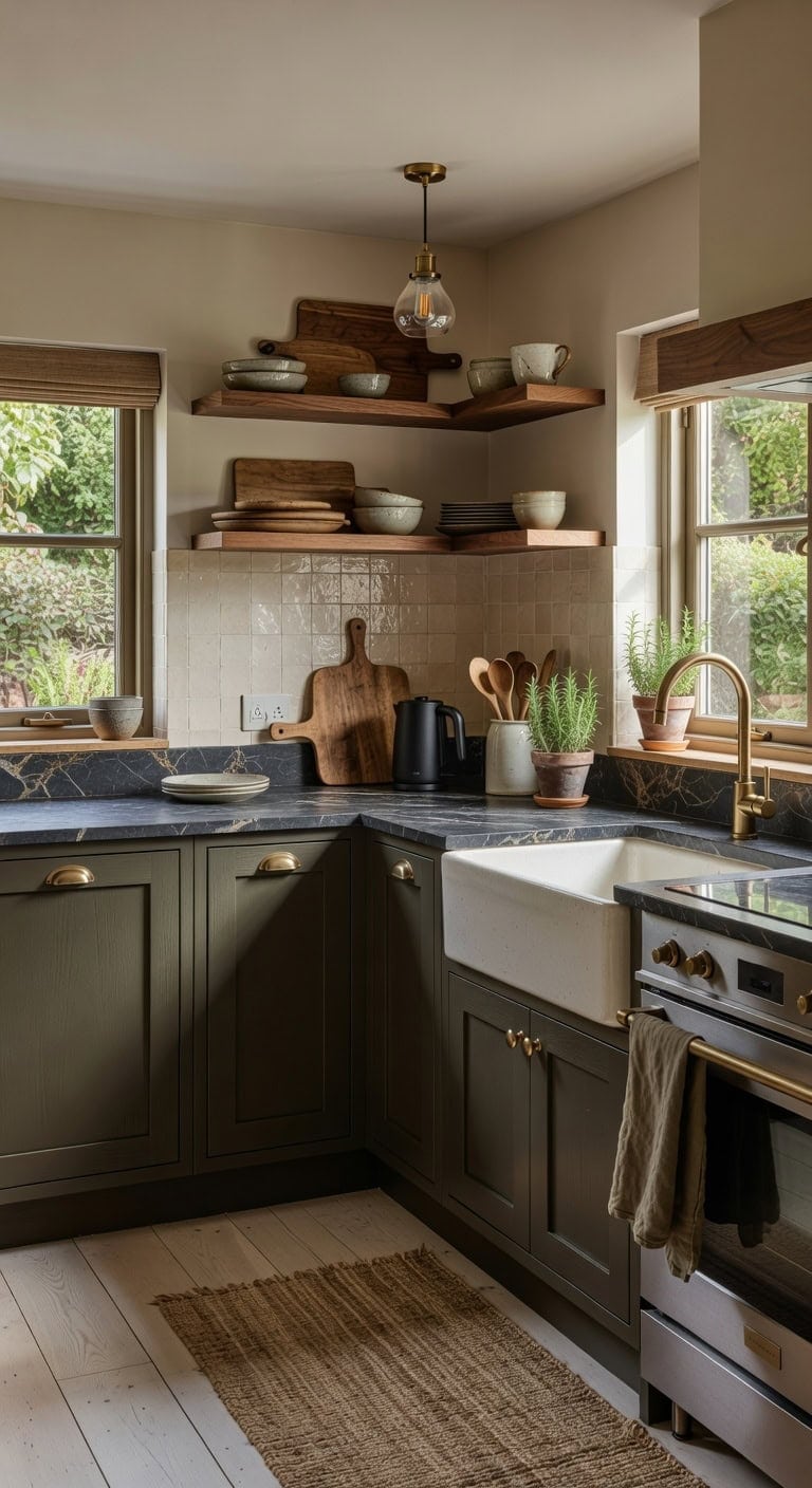 collected lived in warm and rustic