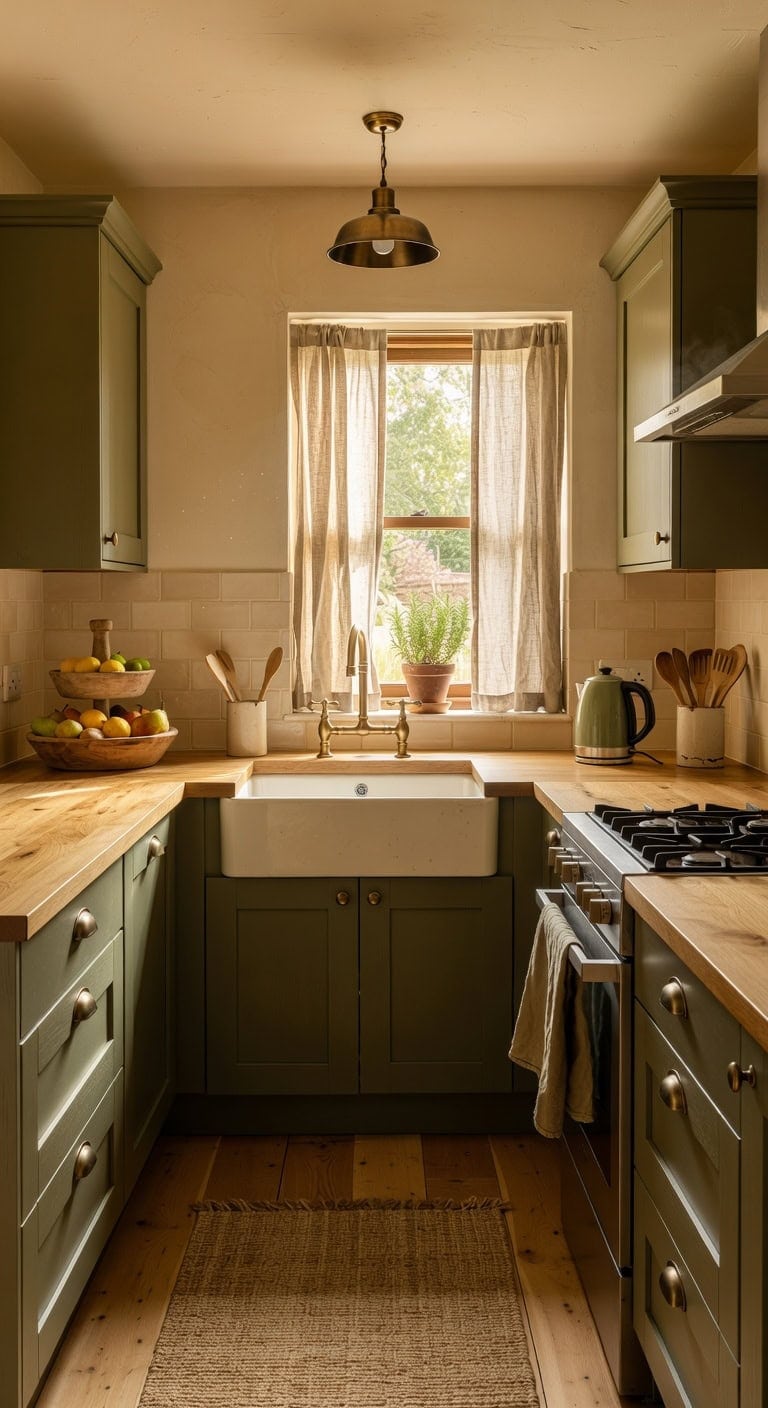 collected not decorated kitchen aesthetic