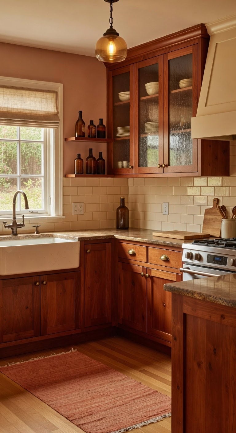 collected textured family loved kitchen display