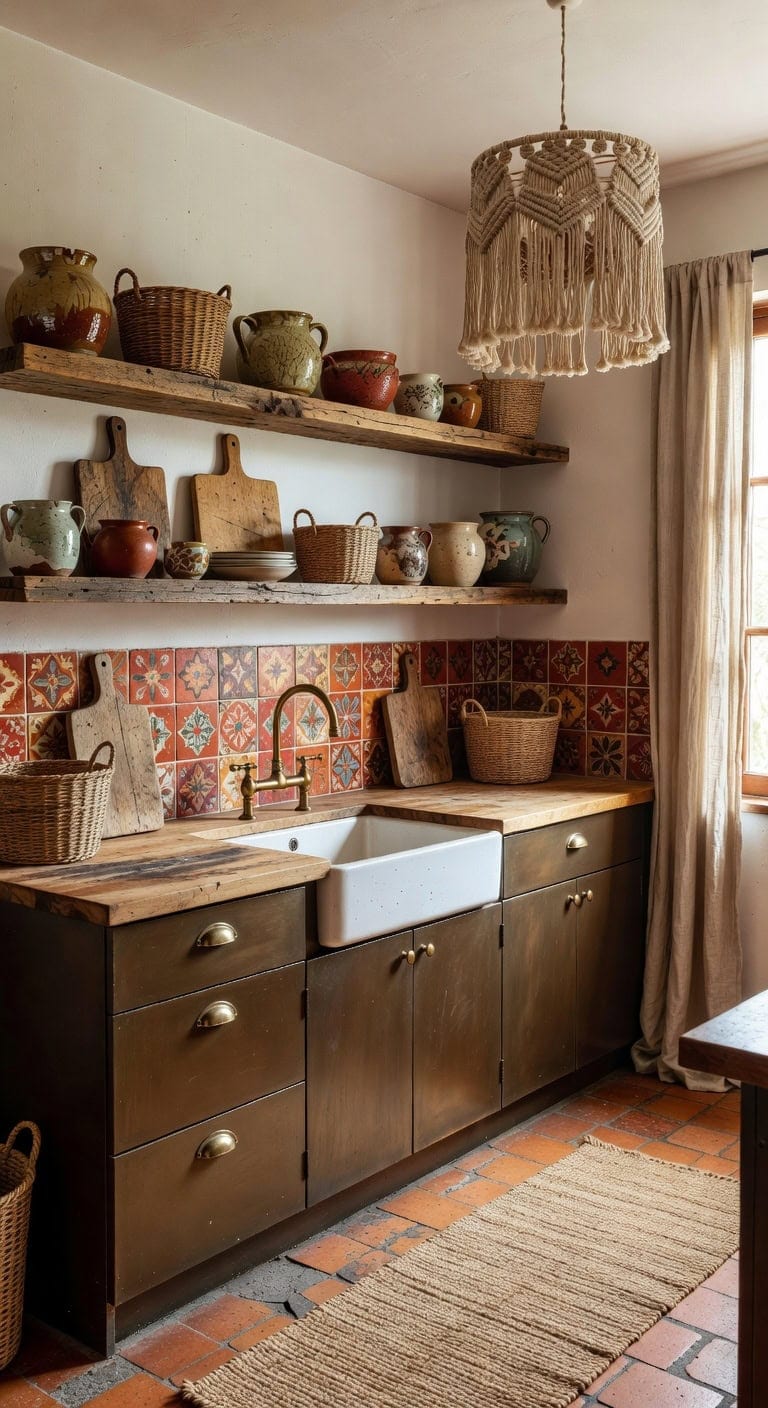 collected textured lived in eclectic