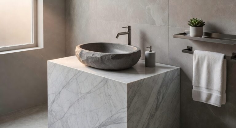 color consistency vein pattern finish durability drain compatibility