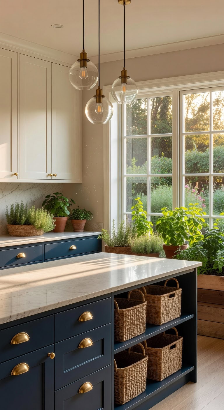 colorful kitchen cabinet combinations