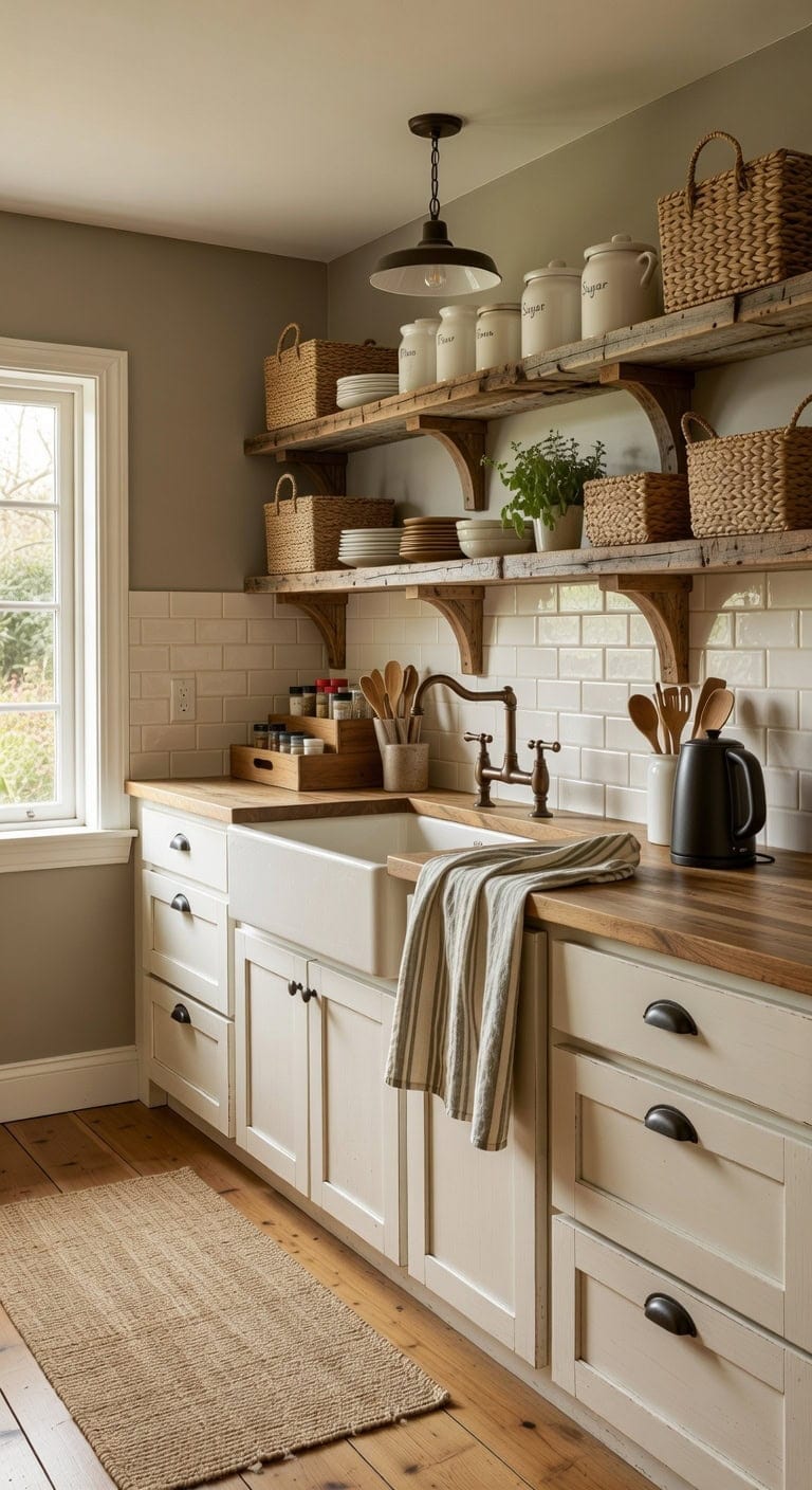 comfy collected rustic utilitarian