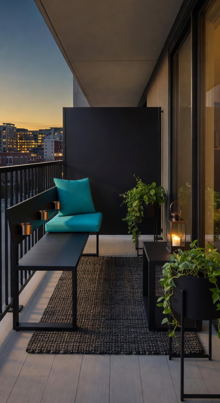 compact balcony seating solutions