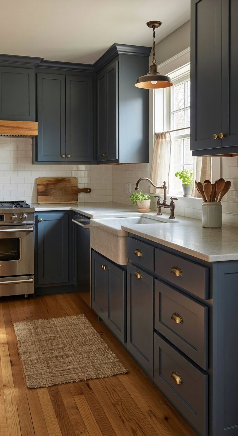 cozy collected classic craftsman bungalow kitchen