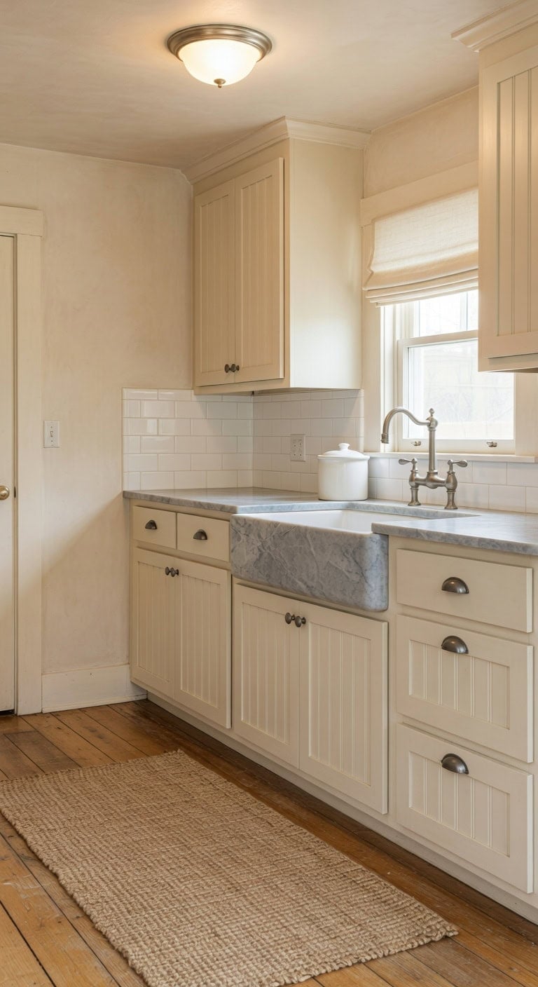 cozy cottage beadboard alabaster charm