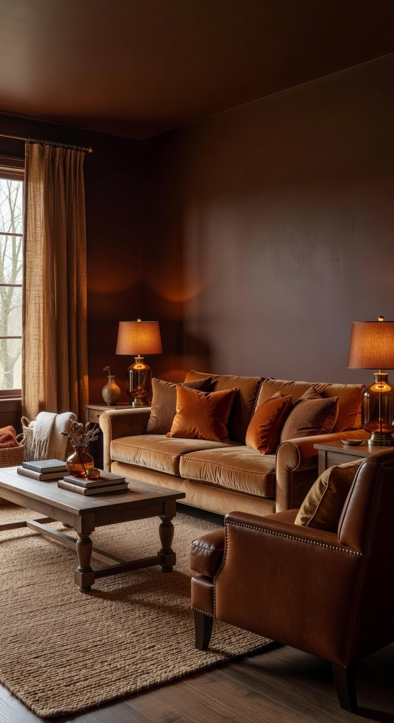 cozy elegant warm inviting