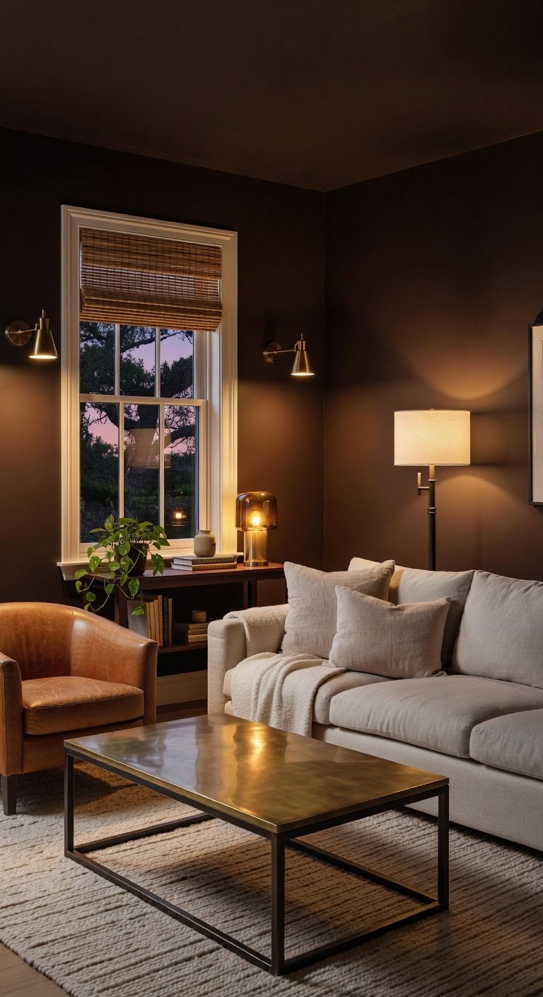 cozy layered sophisticated living room retreat