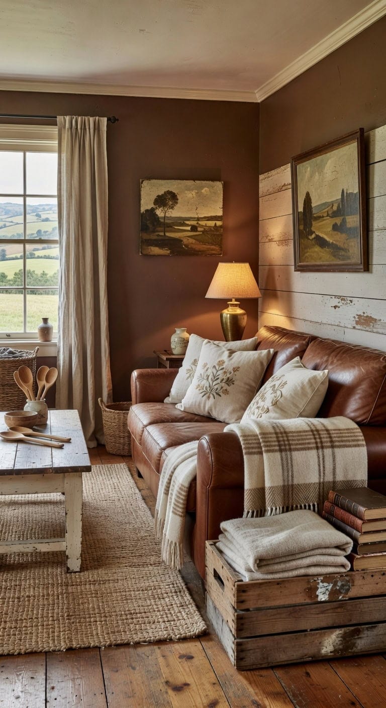 cozy rustic country gathering