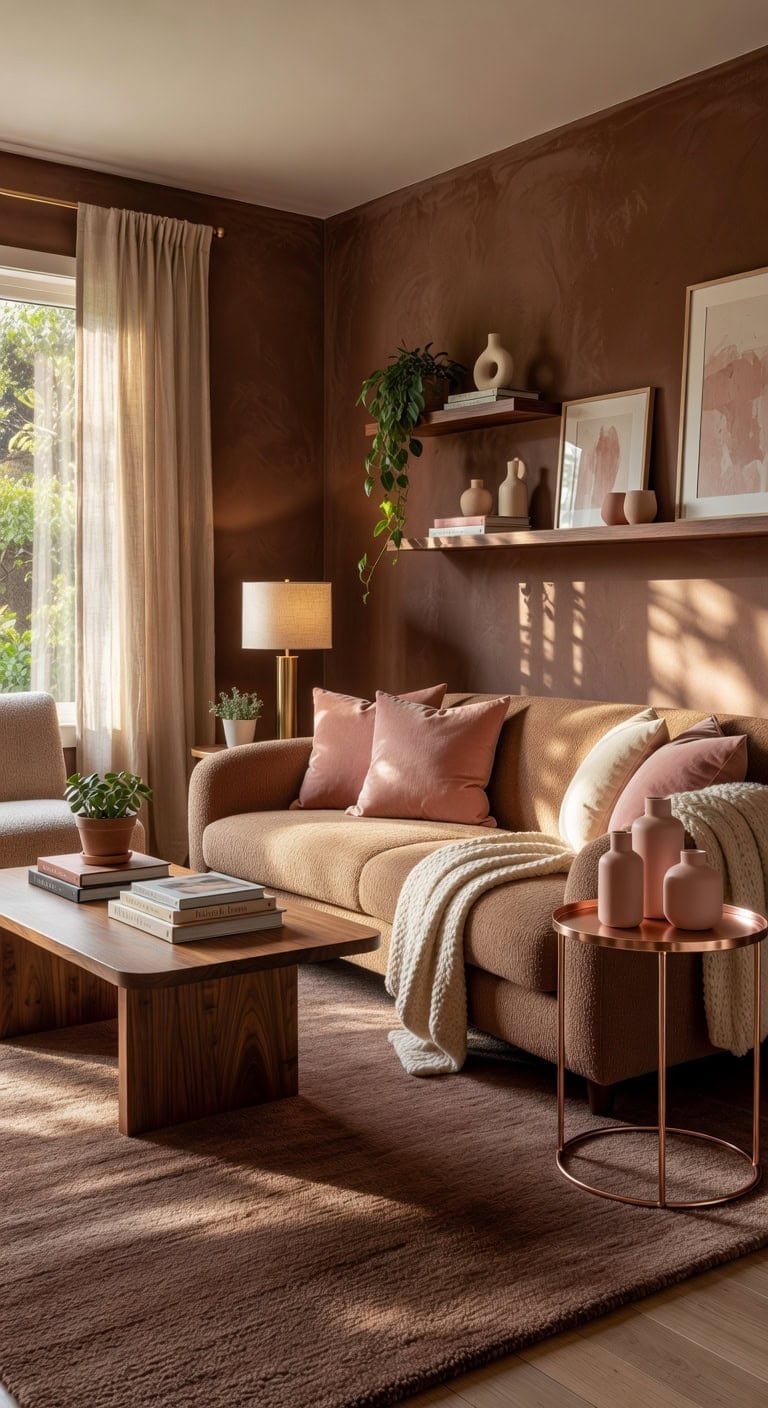 cozy warm textural grounding