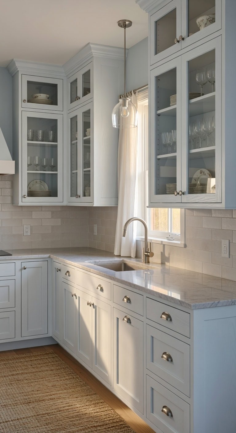 curated display of everyday storage