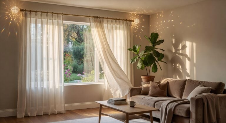 curtain rods with decorative finials