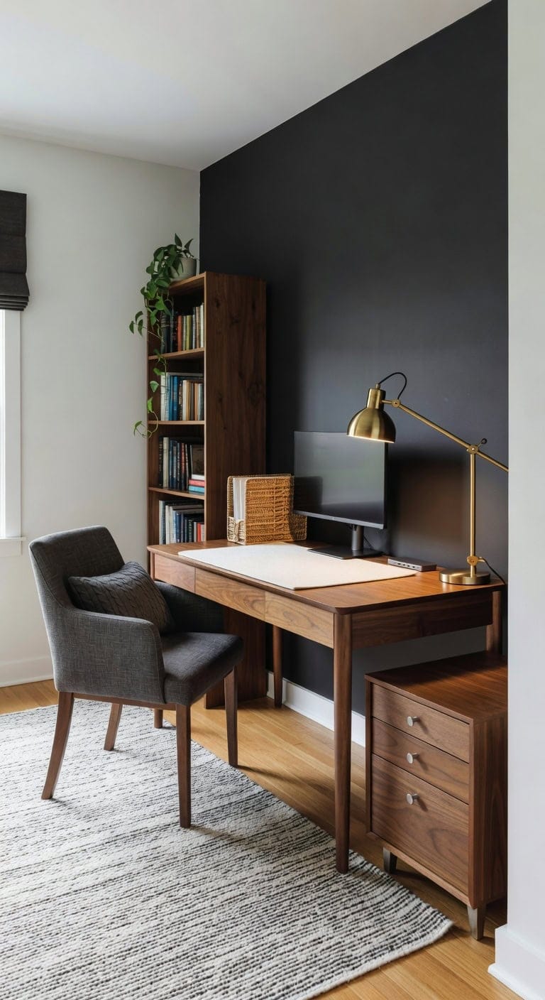 defining workspace through rug placement